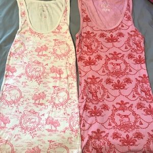 VS PINK sleep tanks